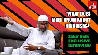 Zakir Naik challenges Modi to debate on Hinduism  THE WEEK  videos [upl. by Gilmer819]