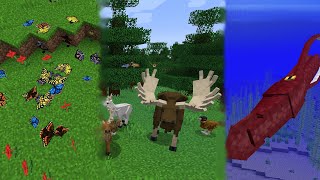 Minecraft Better Animals Plus Showcase [upl. by Matt]