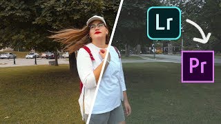 How to use Lightroom Presets in Premiere Pro [upl. by Paton]