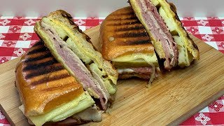 GRILLED CUBAN SANDWICHES 2 WAYS [upl. by Meerek173]