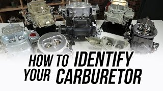 How To Identify Your Holley amp Demon Carburetor [upl. by Azilef]