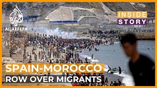 Whats behind the migrant crisis between Morocco and Spain  Inside Story [upl. by Vaclava840]