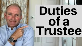 Five Duties Of A Trust’s Trustee [upl. by Pang]