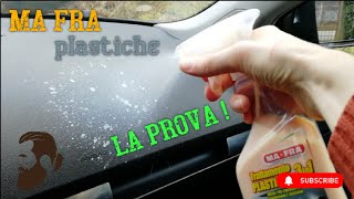 MA FRA plastiche funziona davvero Test su Audi A3 👍🏼 pulizia interni autointerior car detailing [upl. by Wardlaw]