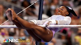 Simone Biles eyes 7th National Title after dominating night one performance  NBC Sports [upl. by Nataline123]