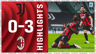 Highlights  Juventus 03 AC Milan  Matchday 35 Serie A TIM 202021 [upl. by Ahsinauj]