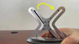 Hyperbola clock for math lovers [upl. by Nylcaj585]