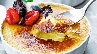 Creme Brulee Recipe Made with Real Vanilla Beans [upl. by Blanding171]