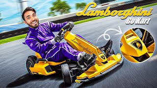 DRIVING A LAMBORGHINI GO KART [upl. by Naliorf458]