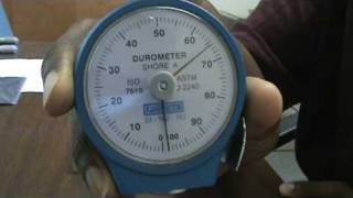 Checking Durometer with a handheld gage [upl. by Dev]