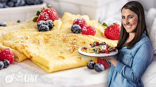 Easy Crepe Recipe [upl. by Goss16]