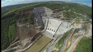 Cortina de la Presa El Zapotillo se impone ante un Río Verde que corre a cuentagotas [upl. by Anelagna202]