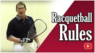 Racquetball Rules and Regulations featuring Marty Hogan [upl. by Dlorej]