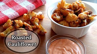 Air Fryer Roasted Cauliflower  Keto Friendly [upl. by Plerre966]