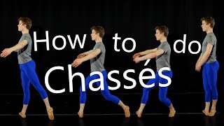 How to do Chassés — Easy Ballet Class [upl. by Lerrad]