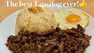 Homemade Beef Tapa  The Best Tapsilog Recipe  Jheme’s Kitchen [upl. by Vivica412]