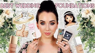 Best LONGLASTING Flawless Foundations for Your WEDDING DAY 💍 Bridal Makeup [upl. by Naik]