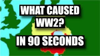 What Caused World War Two in 90 Seconds [upl. by Artema]