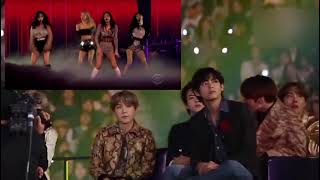 Bts reaction Blackpink Pretty Savage 2021 [upl. by Royd]