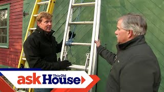 How to Use Ladders Safely  Ask This Old House [upl. by Juetta]