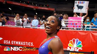 Simone Biles COMMANDS US Olympic Trials on Day 1 with dominating performance  NBC Sports [upl. by Twelve467]