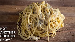 how to make REAL CACIO E PEPE like they do in ROME [upl. by Saunders]