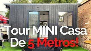 TOUR MINI CASA De 5 Metros 🏡😍🌎  TINY HOUSE Y MINIMALISMO [upl. by Darrill]