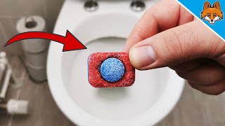 Put a Dishwasher Tablet in your Toilet and WATCH WHATS HAPPENS 💥 [upl. by Odrarebe207]