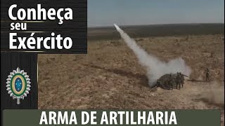 Conheça seu Exército  Arma de Artilharia [upl. by Arvell392]