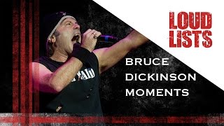 10 Amazing Bruce Dickinson Onstage Moments [upl. by Suidaht]