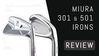 Miura CB301 amp MC501 Irons Review [upl. by Larry]