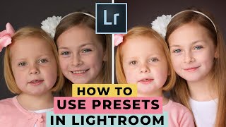 How to Use Presets in Lightroom Full Lightroom Presets Tutorial [upl. by Waldo]