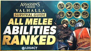 Every Melee Ability Ranked  Assassins Creed Valhalla Survival Guide [upl. by Bonni547]