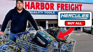 I Bought Every Hercules Tool at Harbor Freight [upl. by Elleivap248]