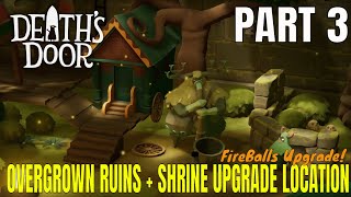 Deaths Door Gameplay Full Walkthrough  Part 3 No Commentary  Overgrown Ruins  Shrine Location [upl. by Namaj]