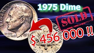 1975 No S Dime Sells for Almost a Half Million Dollars [upl. by Ivonne621]