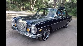 1972 MercedesBenz 280SE 45  One Take [upl. by Stormy]