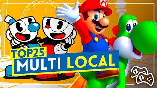 Los 25 MEJORES JUEGOS en MULTIJUGADOR LOCAL [upl. by Curhan425]