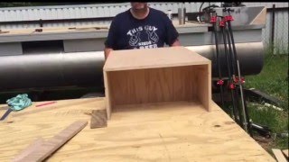 Pontoon boat restoration helm build [upl. by Maunsell]