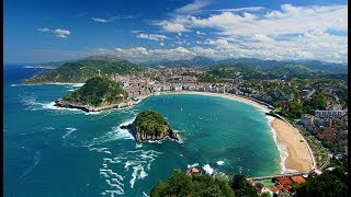 San Sebastián  Donostia España  DJI OSMO 4K [upl. by Dralliw324]