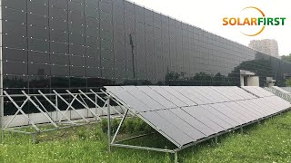 BIPV Solar Panel Installation InstructionSolar First [upl. by Anyd496]