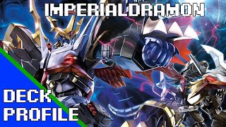 Digimon TCG Imperialdramon Deck Profile BT16 [upl. by Yajet]