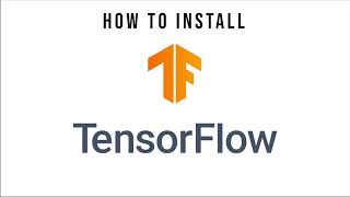 Solved no module named tensorflow Easiest Way to install TensorFlow For Anaconda on Windows 10 [upl. by Alac]