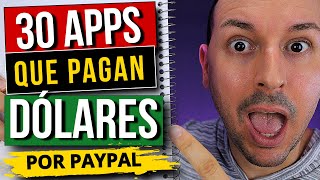 30 Apps Que Te Pagan Automaticamente Sin Hacer Nada 🚀 Ganar Dinero En Paypal [upl. by Nylirret]