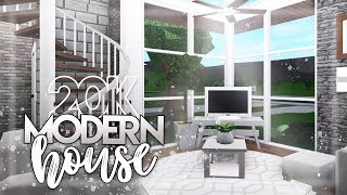 Roblox  Bloxburg 20k Modern House  House Build [upl. by Dnomad312]