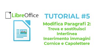 TUTORIAL  LibreOffice Writer 5 [upl. by Zealand]