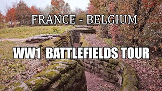 WW1 Battlefield Tour 2023 [upl. by Parsaye]