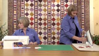 Sew Easy Lesson Piecing SetIn Seams [upl. by Correna]