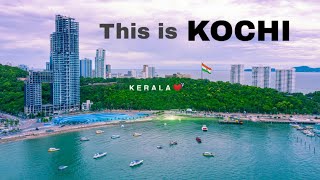 Kochi City  commercial capital of Kerala🌴Cinematic views 🇮🇳 [upl. by Woodie391]