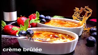 Creme Brulee with ONLY 4 Ingredients [upl. by Dnaltiak647]